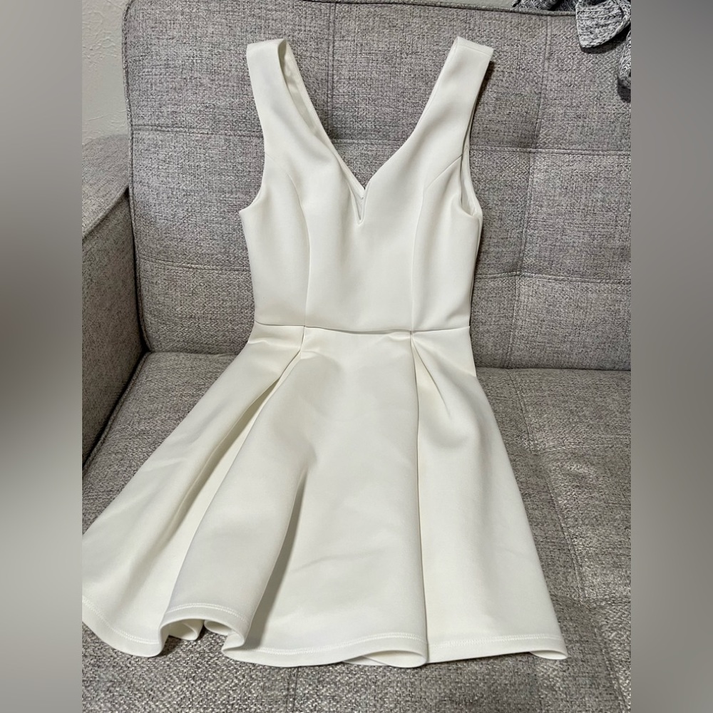 white AINA BE dress